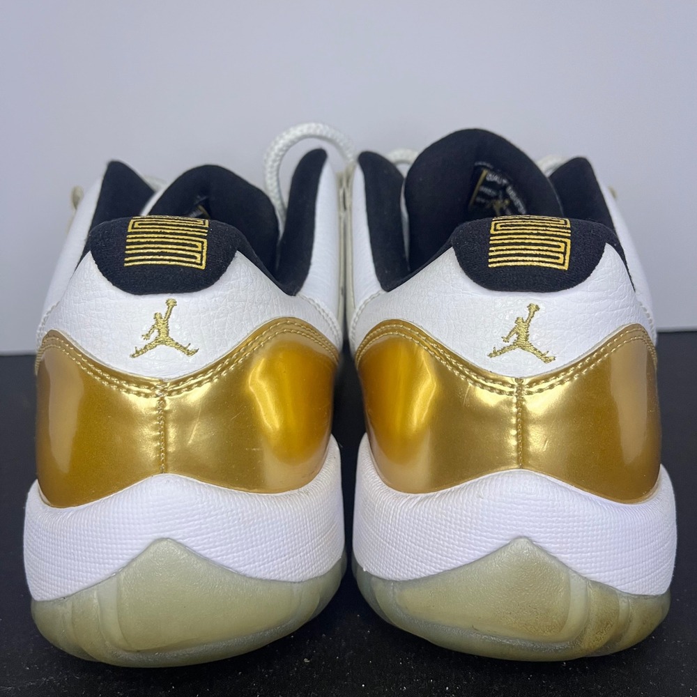 Air Jordan 11 Retro Low Closing Ceremony White Metallic Gold Mens 10.5 - Picture 4 of 8